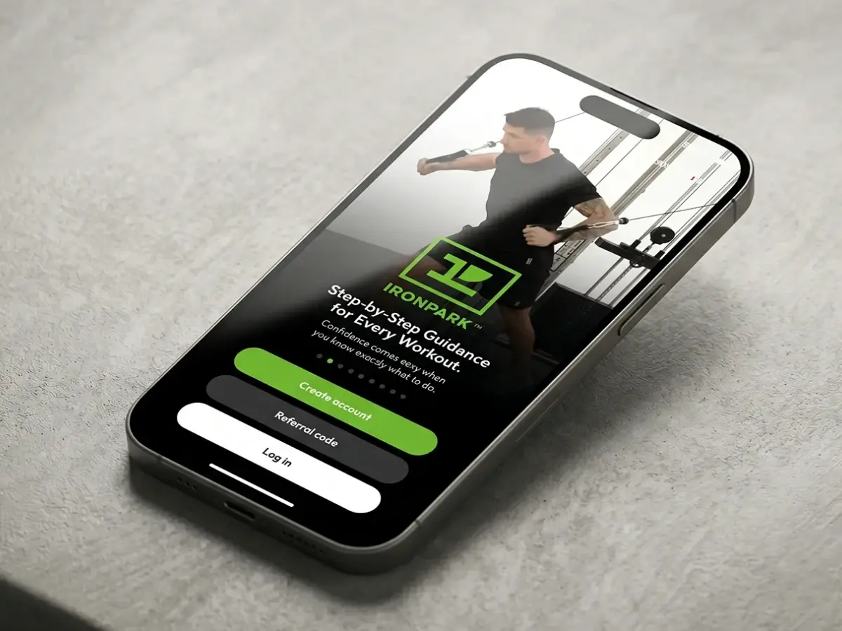 Ironpark App Screenshot